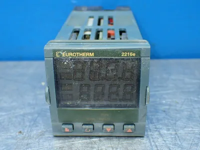 Used EUROTHERM 2216E/AL/VH/R1/R1/RF/2YM/ENG/XXXXX/EU0523 Temperature Controls Ohio US | HGR 24 #802922