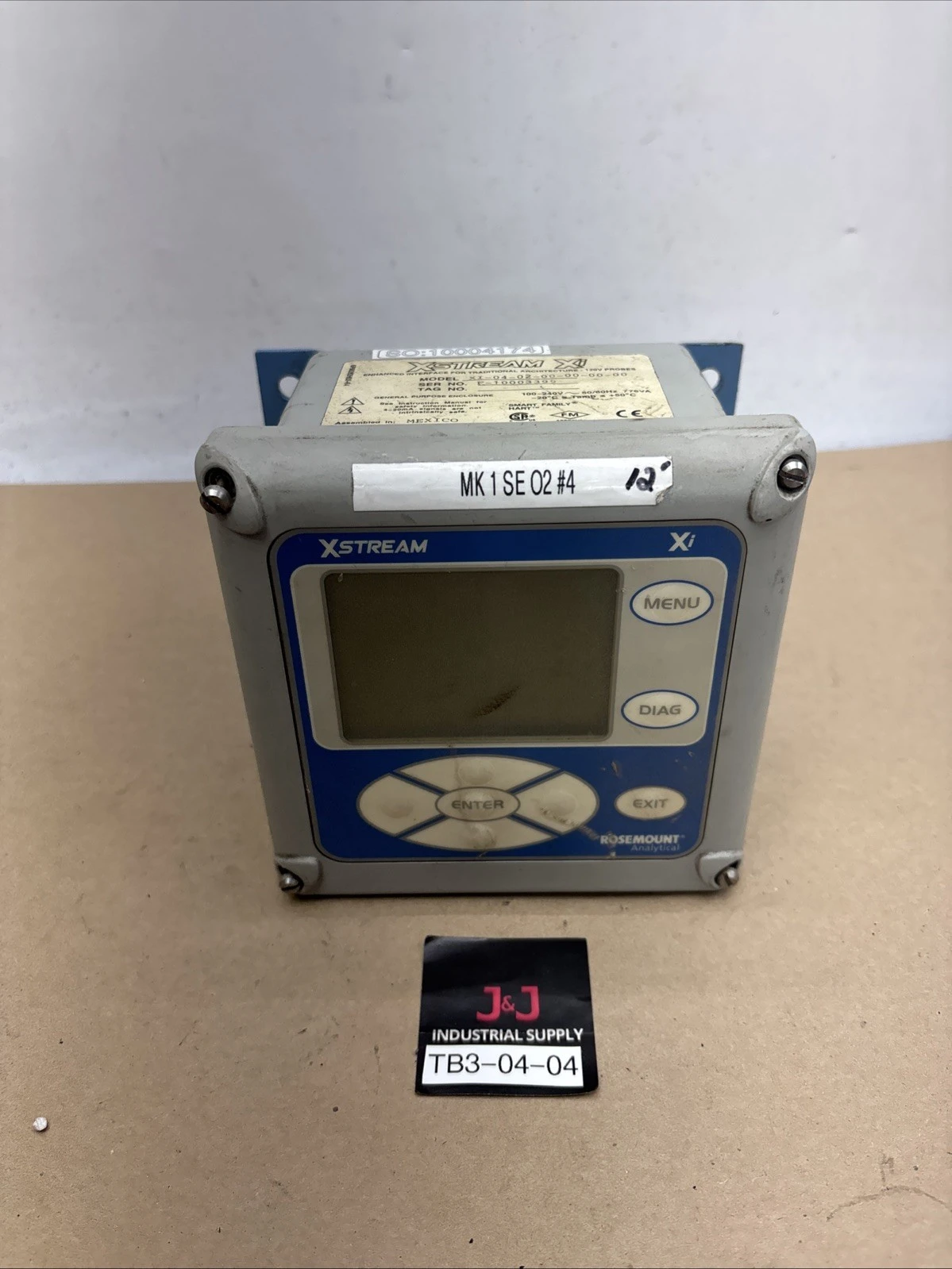 Used Rosemount XI-04-02-00-00-00-00 Automation Control (HMI) Indiana US | J&J Industrial Supply #1704492