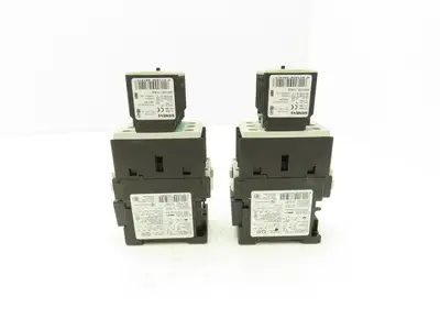 Siemens 3RT1023-1B Motor Starter Contactor Relay 24V Coil 7.5Hp 600V Lot of 2