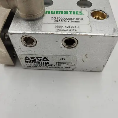 Used ASCO NUMATICS ASCO NUMATICS CGT020020B16DX PNEUMATIC CYLINDER Pneumatic Cylinders | ND Industrial Surplus #1219415