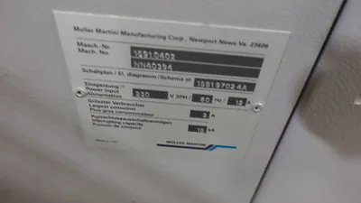 2008 MÜLLER MARTINI Bravo Plus Amrys Saddle Stitchers | Machinery Solutions Group, Inc. (34)