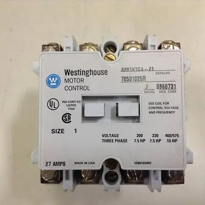 USED WESTINGHOUSE A201K1CA-71