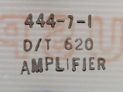 NEW ROSEMOUNT 444-7-1 AMPLIFIER BOARD 44471