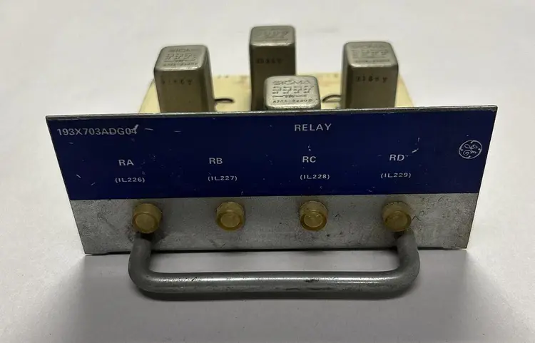 Used GENERAL ELECTRIC 193X-703ADG04 Relays & Switches Ohio US | Surplus Asset Holdings #1236021