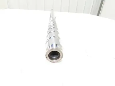 Meiki 8435815A Metering Screw for Injection Molding Machine 36mm x 1050mm 41.3"