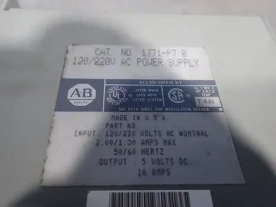 USED ALLEN BRADLEY 1771P7