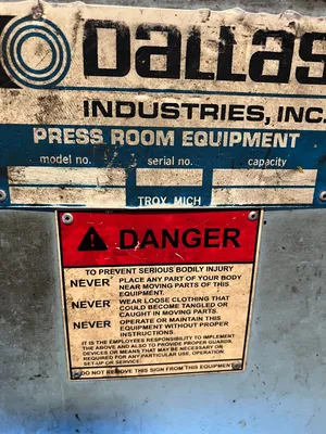 Used 2007 DALLAS DPR-20,000#x48 Coil Feed Lines Michigan US | Universal Press & Machinery (UPM) #1492049