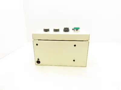 Pushbutton Hinged Electrical Enclosure 10x8x6"