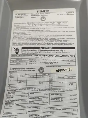Used SIEMENS HNF361 Circuit Breakers Ohio US | Surplus Asset Holdings #1185659