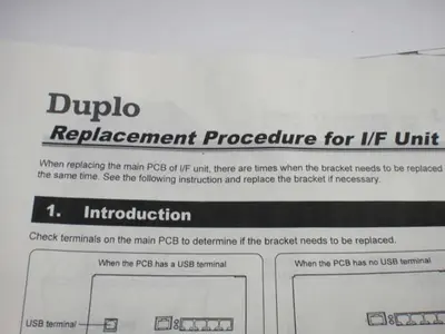 USED DUPLO 12S-80037 & # 057-10047