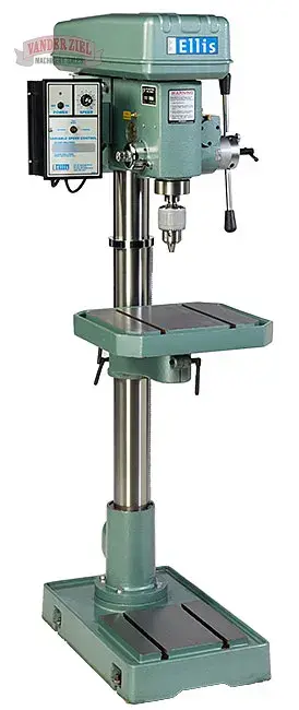 New | in-Stock ELLIS 9400 Heavy Duty & Sensitive Single Spindle Drills Michigan US | Vander Ziel Machinery Sales #480105