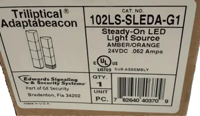 NEW EDWARDS SIGNALING 102LS-SLEDA-G1 VISUAL SIGNALING DEVICE 102LSSLEDAG1