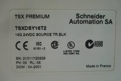 USED TELEMECANIQUE MODICON TSXDSY16T2
