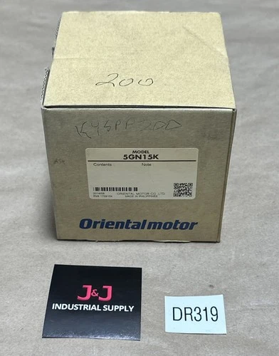 NEW Oriental Motor 5GN15K