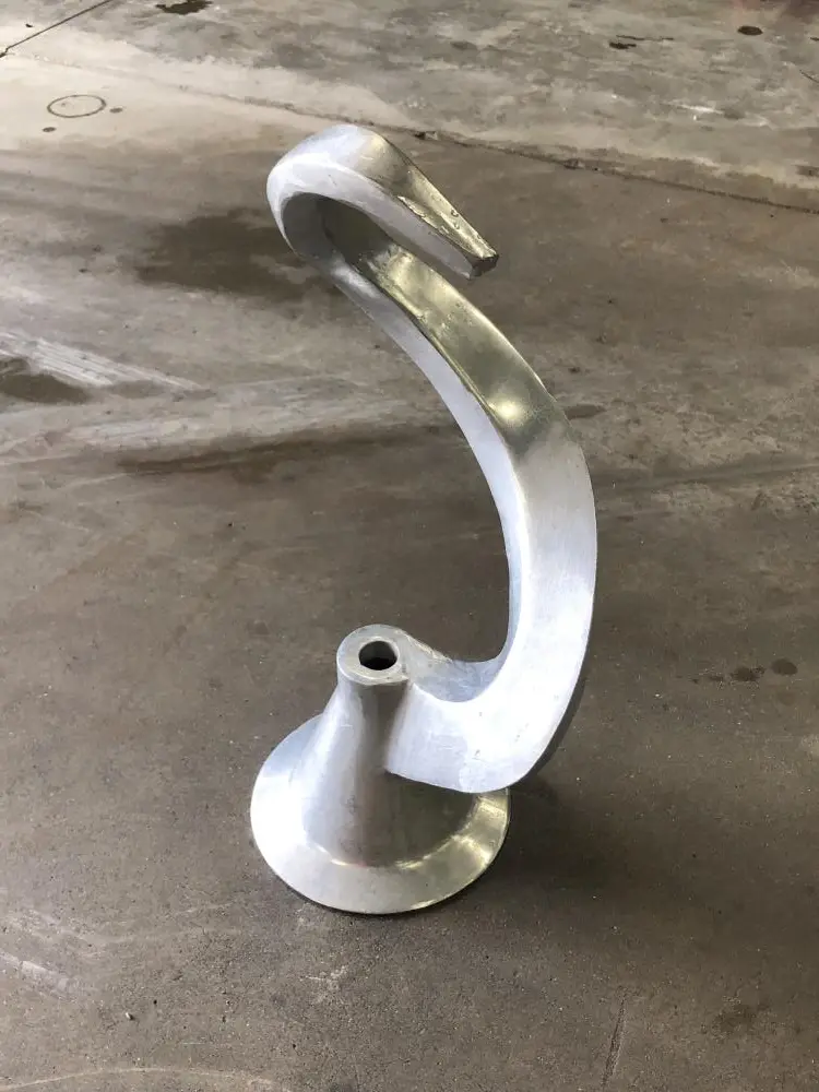 140 Qt Aluminum Dough Hook