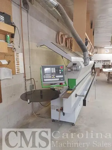 Used 2005 BIESSE POLYMAC AKRON 246 EDGEBANDER W/CORNER ROUNDING AND PRE MILLING Edge Banders | CAROLINA MACHINERY SALES #421316