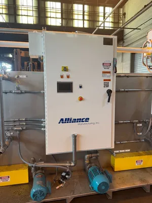 ALLIANCE MANUFACTURING AQUAMaster CB-2400E Pass-Thru Washer | Benchmark Machine Tools (8)