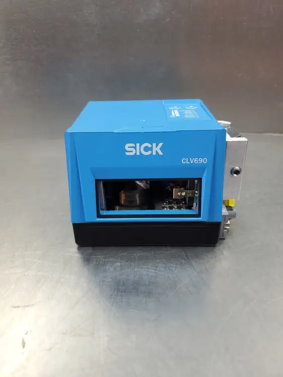 Used SICK CLV690-0000 Industrial Barcode Scanning Sensor, P/N:1056600 Sensors | Palmetto Automation #1150743