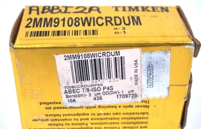 NEW TIMKEN 2MM9108WICRDUM SUPER PRECISION BEARING SET