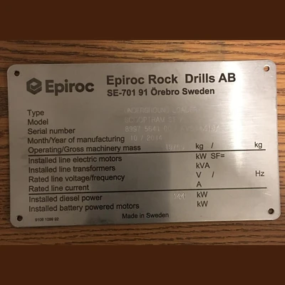 USED 2014 EPIROC ST7