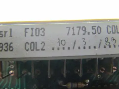 Biesse Rover CNI F103 7179.50 Ver 6511 Circuit board