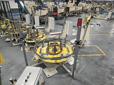 RMG 6450V-60-F Powered Uncoiler for Heading Machine