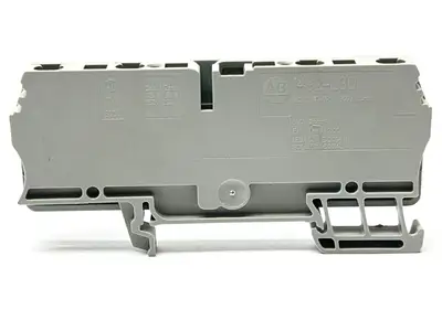1492-L3Q,1492-EBL3Q | Allen Bradley 1492-L3Q Terminal Block w/ 1492-EBL3Q Cover LOT OF 4 - Used