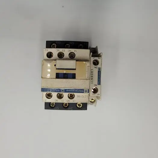 Used TELEMECANIQUE TELEMECANIQUE LC1D186 & LAD8N11 PLC Contactors | ND Industrial Surplus #1222228