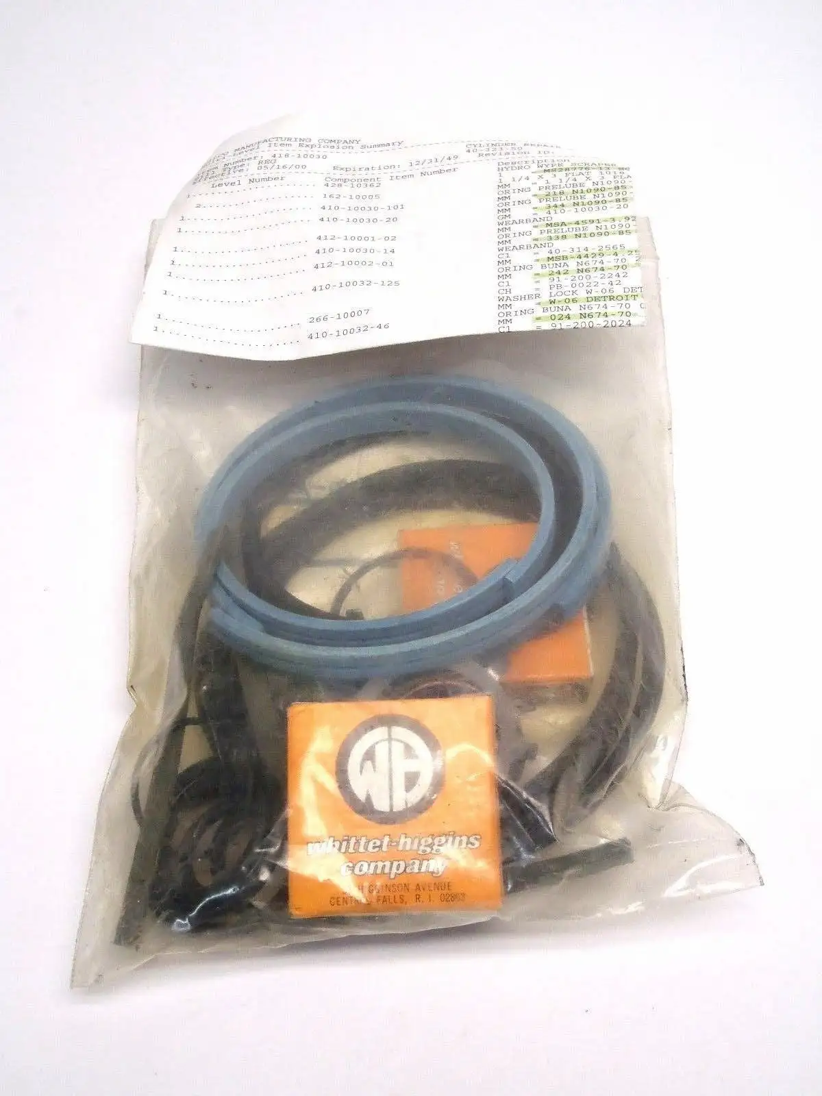 USED MILCO CYLINDER REPAIR KIT