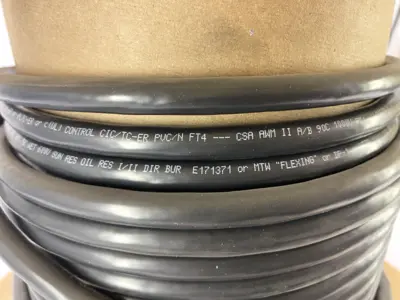 USED LAPP 90 FEET- OLFLEX TRAY II CY 4G2.5 14/4C , 4C 14 AWG BLACK