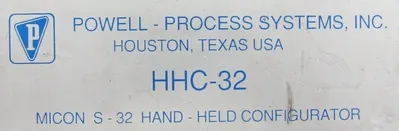 USED POWELL INDUSTRIES HHC-32 HAND HELD CONFIGURATOR 2402-0209 HHC32