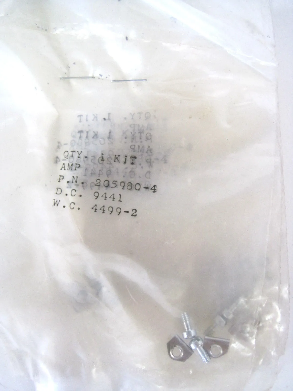 40 NEW AMPHENOL 205980-4 SCREW RETAINER 2059804