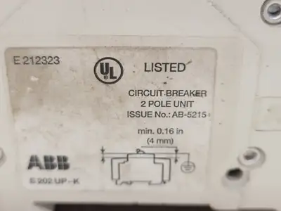 New | in-Stock ABB S202UP-K Switchgears British Columbia CA | Lenmark #1438552