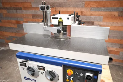 NEW SCM Class TI 120 Tilting Spindle Shaper + SCM Feed 48 – FREE SHIPPING