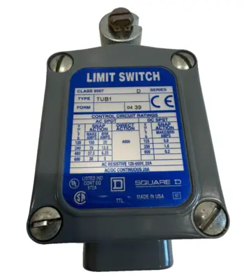 NEW SCHNEIDER ELECTRIC SQUARE D 9007TUB1 POSITION SWITCH SER.D