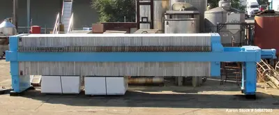 Used JWI 1450 MM Filter Presses Illinois US | Aaron Equipment #1512866