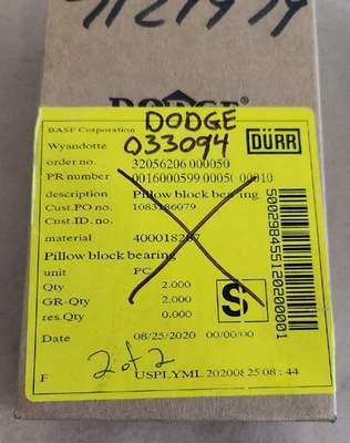 NEW Dodge 033094
