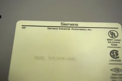 SIEMENS 505-ATM-0440 PROCESSOR MODULE 505ATM0440