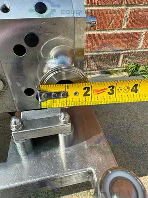 USED IDEX WRIGHT FLOW S1L ROTARY LOBE W/STAINLESS 1/2 HP MOTOR, CONTROLLER