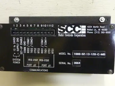 USED STATIC CONTROLS CORP 1080-S2-13-128-C-MB