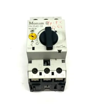 USED MOELLER MANUAL MOTOR PROTECTION CIRCUIT BREAKER