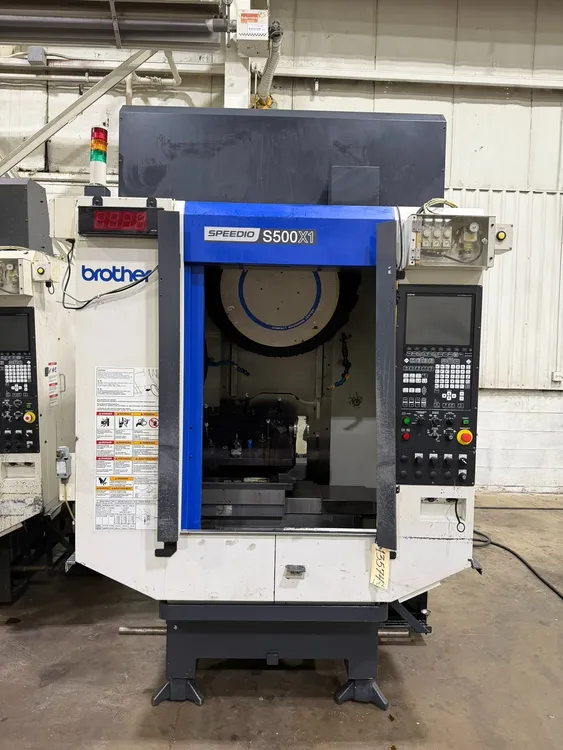 2015 BROTHER SPEEDIO S500X1 Vertical Machining Centers CNC | CNC EXCHANGE