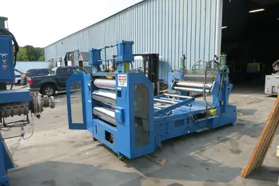 3.5″ NRM PM70 24:1 WATER COOLED EXTRUDER & 3 ROLL SHEET STACK W/SHEAR
