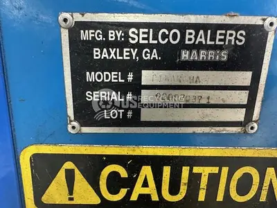 USED HARRIS-SELCO PIRANHA CLOSED DOOR HORIZONTAL