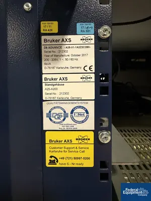 Bruker Bruker D8 Advance Series II XRD X-Ray Diffractometer