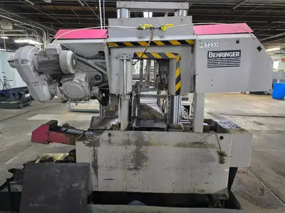 1993 BEHRINGER HPB 303A Horizontal Dual Column Band Saws | Mohawk Machinery (7)