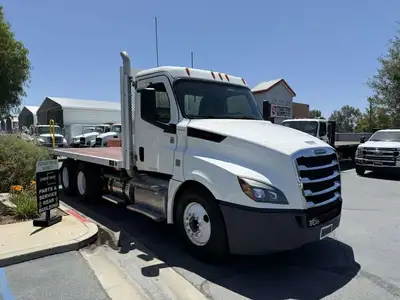 Used 2020 FREIGHTLINER CASCADIA 112 Flatbed Trucks California US | Commerce Truck Equipment Sales #1548695
