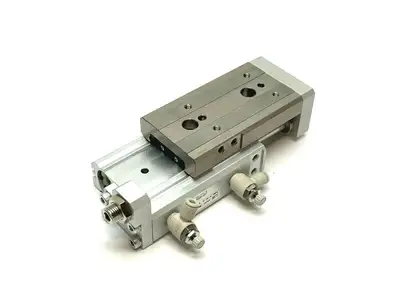 MXQ20-40AT | SMC  Slide Table Guided Cylinder - Used