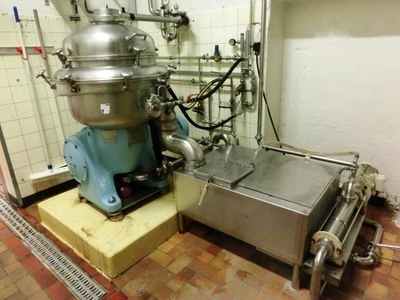 Alfa-Laval BRPX 213-34H-22 hermetic clarifier, SS.