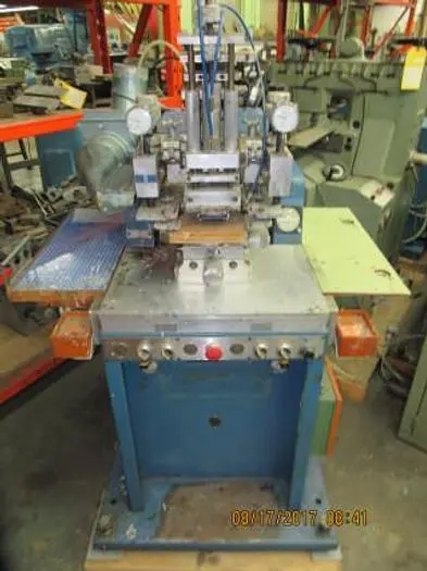 9251-700 Auto Roll Pad Printing Machine Model Micronic 100